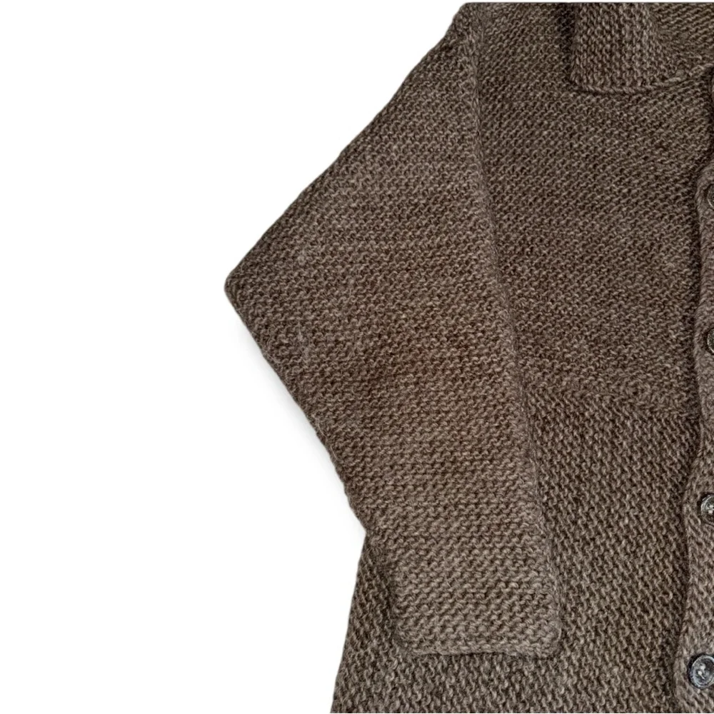 Vintage Look Knit Midi Coatigan - Based on Measurements Fits L/XL Sweater Coat 🤎